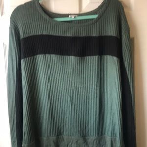 Splendid waffle knit sweater